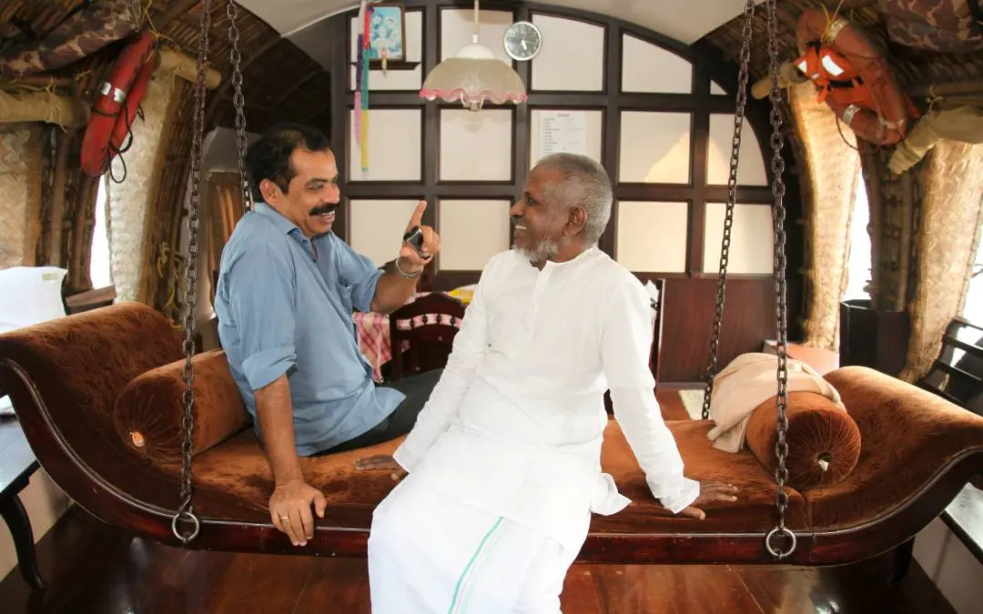 സത്യന്‍ അന്തിക്കാടും ഇളയരാജയും / ഫോട്ടോ: ജയപ്രകാശ് പയ്യന്നൂര്‍