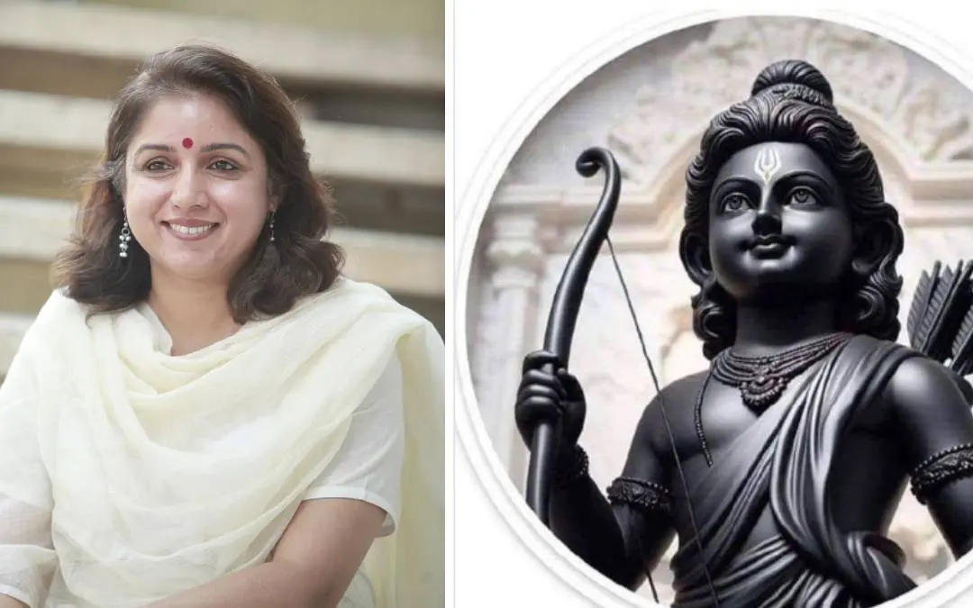 രേവതി, രാം ലല്ല (mathrubhumi, https://www.instagram.com/revathyasha)