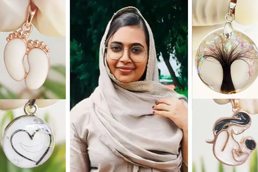 മുലപ്പാലും പൊക്കിള്‍ക്കൊടിയും ഇനി ആഭരണങ്ങള്‍; ഓര്‍മകളെ സൂക്ഷിക്കാന്‍ തസ്ലീമയുടെ സംരംഭം