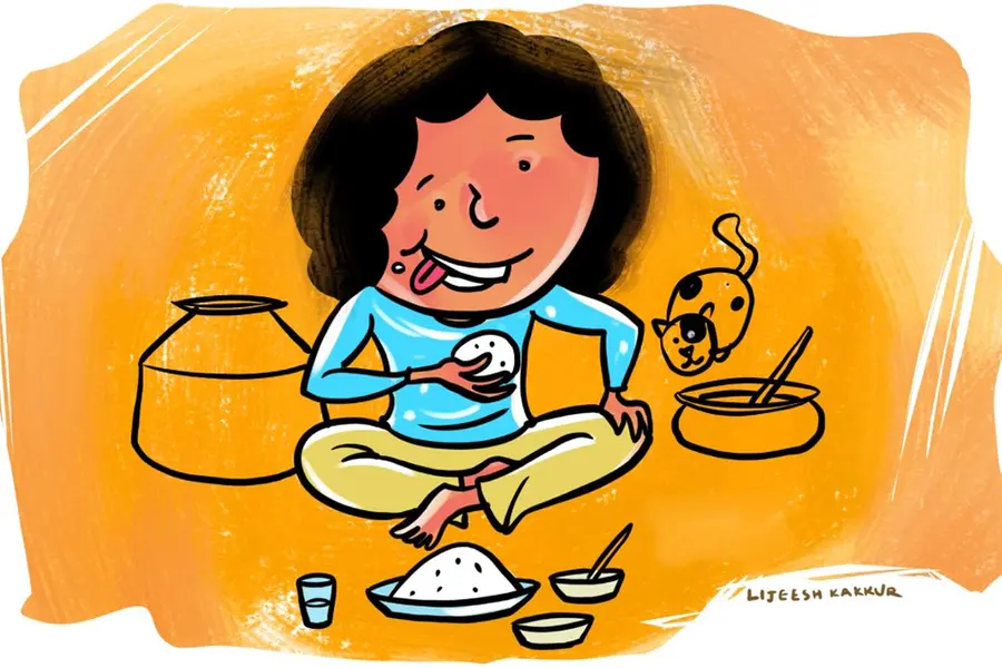 ഞാന്‍ പോകില്ലെന്ന മട്ടില്‍ ആ ബീഫ്കറിയുടെ മണം കയ്യില്‍ അങ്ങനെ പറ്റിപ്പിടിച്ചിരിക്കും