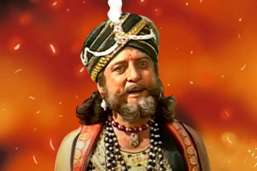 ശകുനിയെ മുടന്തനാക്കി കറുപ്പുടുപ്പിച്ച ഗൂഫി