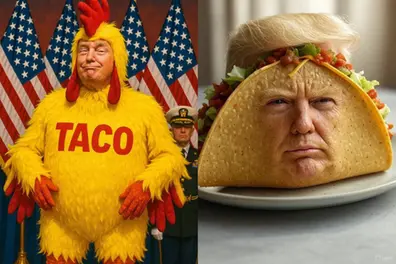 TACO Trump meme takes over the internet: Why people are calling US Prez a chicken over tariff flip-flops