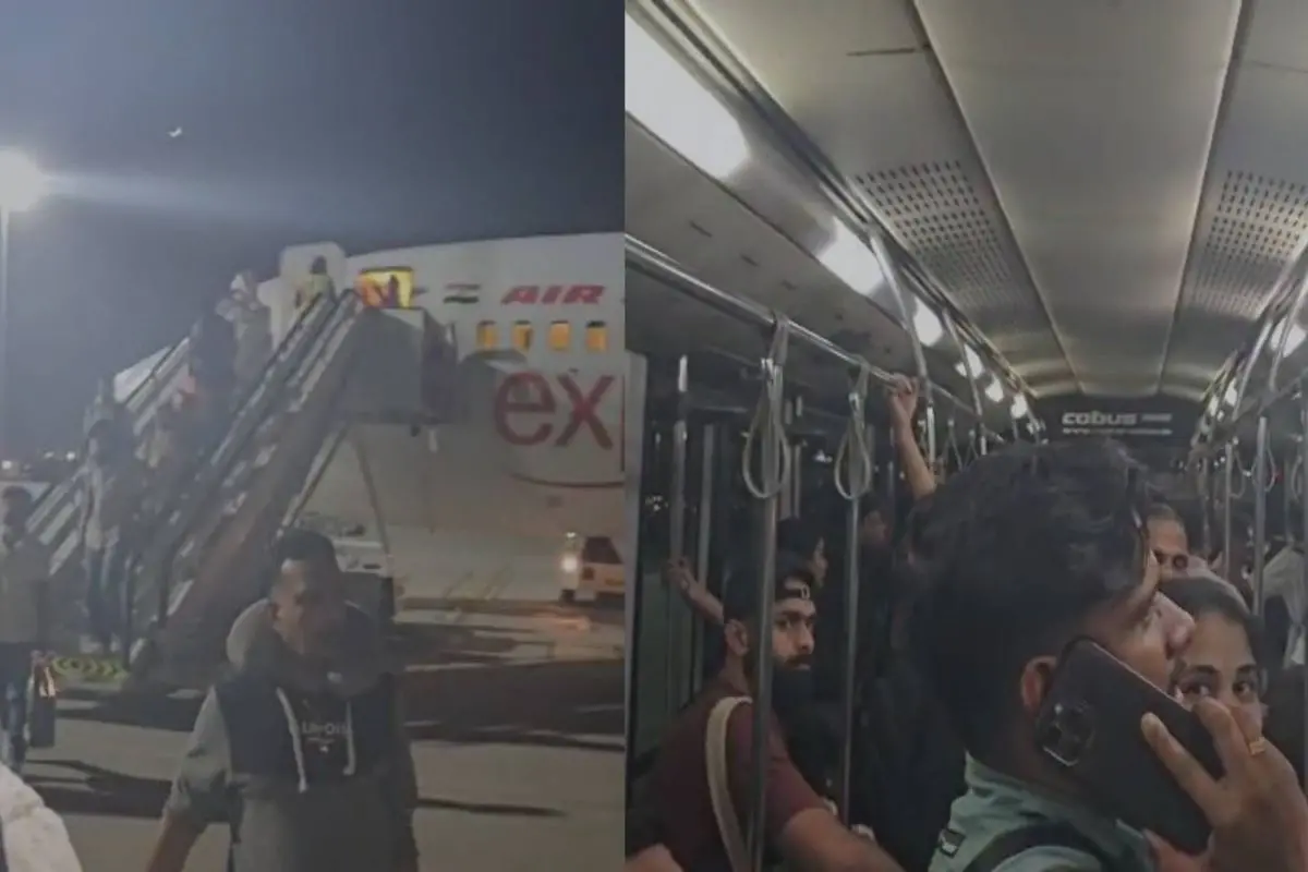 The stranded passengers of Air India Express