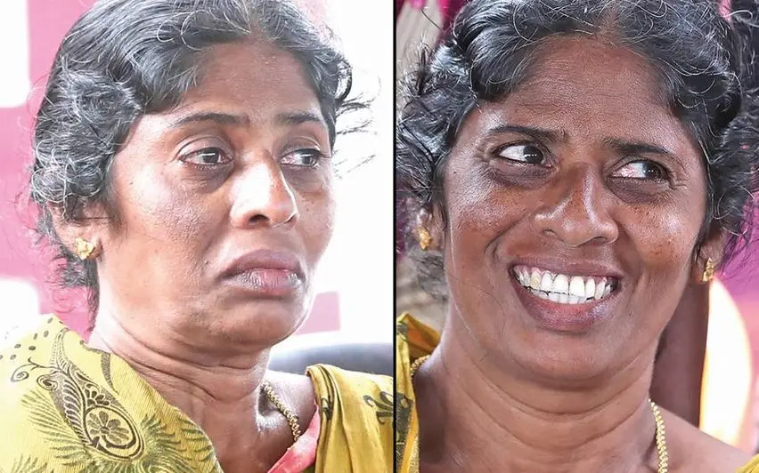 Wife of rescued fisherman Muthappan waits anxiously | Photo: Biju Varghese