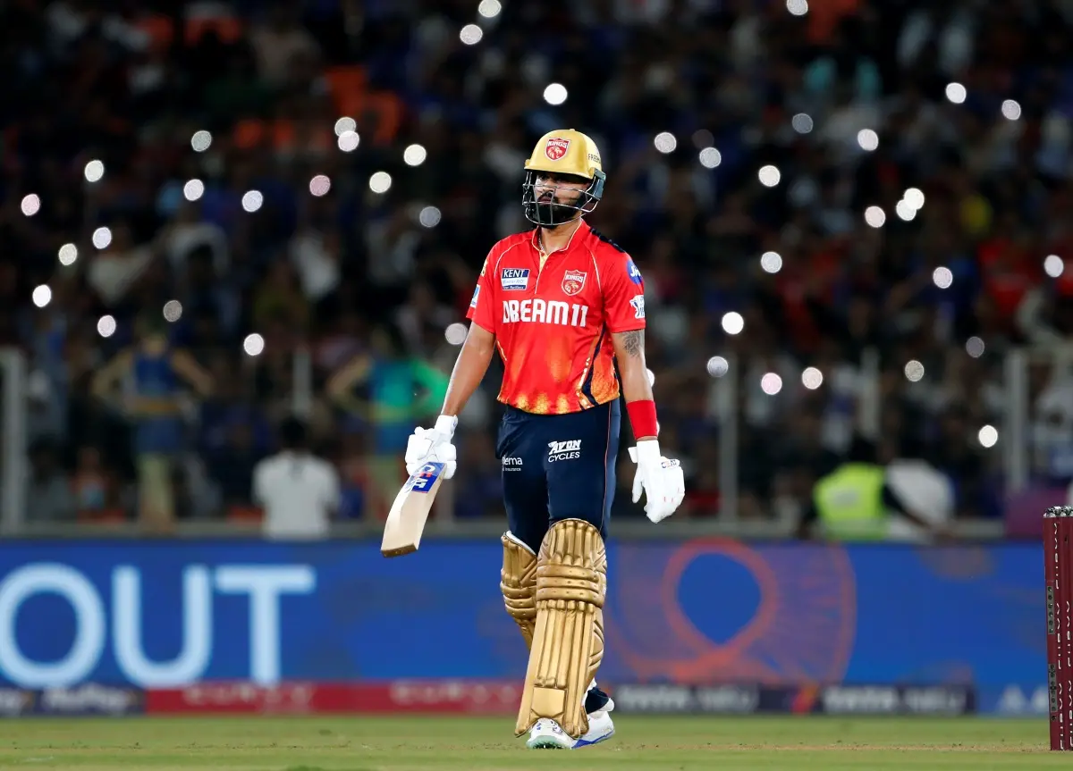 Punjab Kings' captain Shreyas Iyer during the Qualifier 2 match against Mumbai Indians in the Indian Premier League, 2025, at Narendra Modi Stadium in Ahmedabad on Sunday. (ANI Photo)