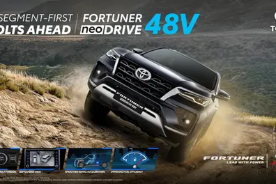 Toyota Fortuner hybrid launched in India with 48V tech and new features