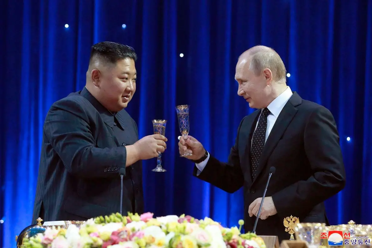 Kim Jong Un and Vladimir Putin | Photo: AP