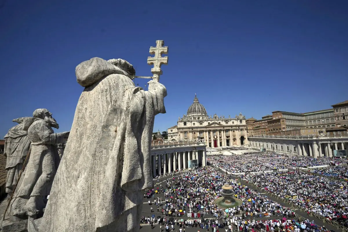 A view of St Peter's Square