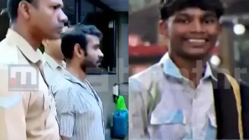 The arrested Vineesh, Deceased Jithu