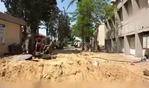 Screengrab from video posted on X | @IDF