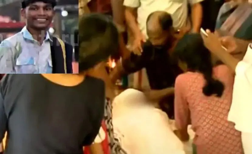 Villagers pay their last respects to Ananthu | screengrab
