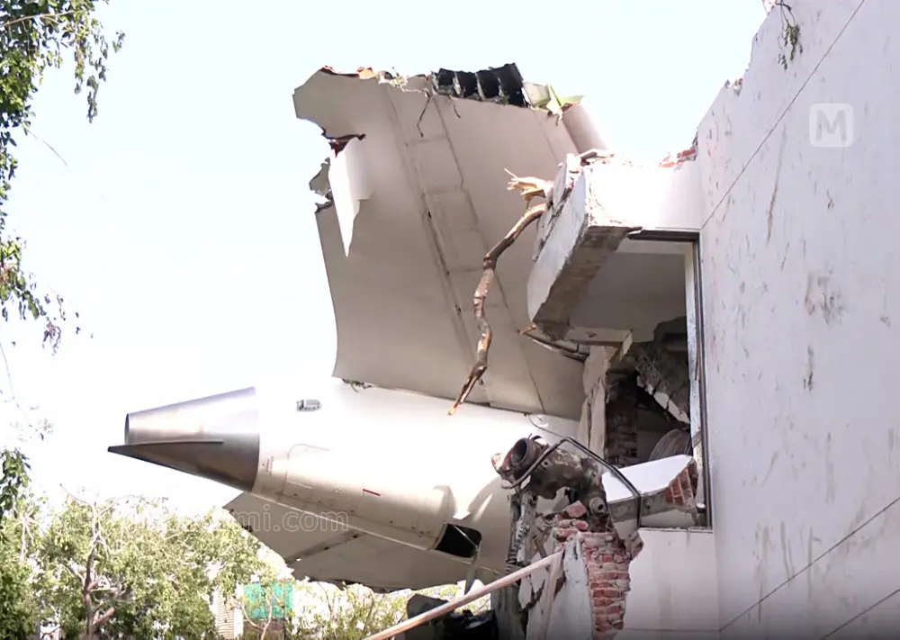 The tail part of the ill-fated London-bound Air India aircraft | ANI