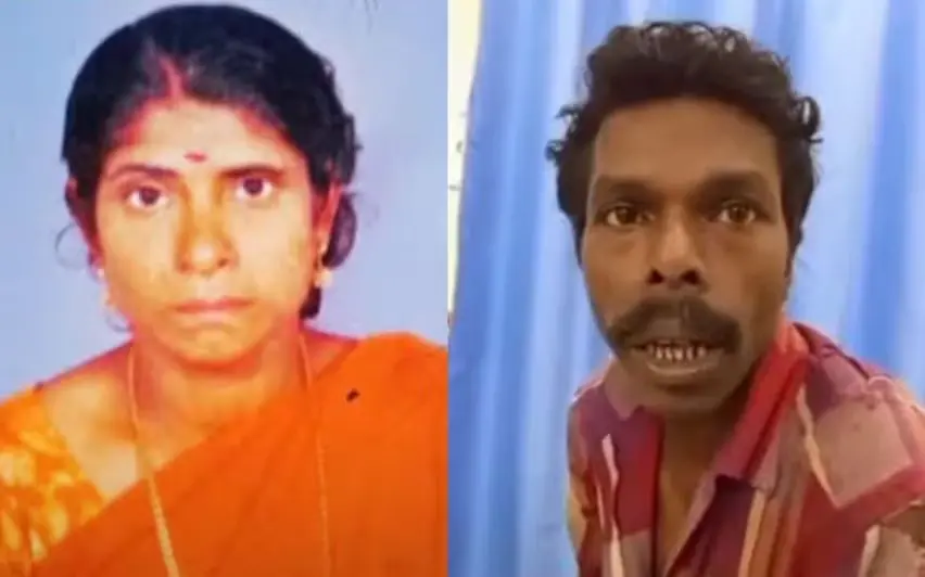 Seetha, her husband Binu