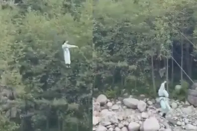 Shocking zipline accident in Manali: 12-year-old seriously injured after harness snaps | VIDEO
