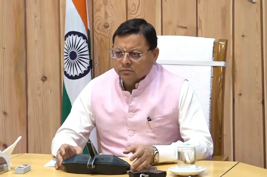Uttarakhand Chief Minister Pushkar Singh Dhami