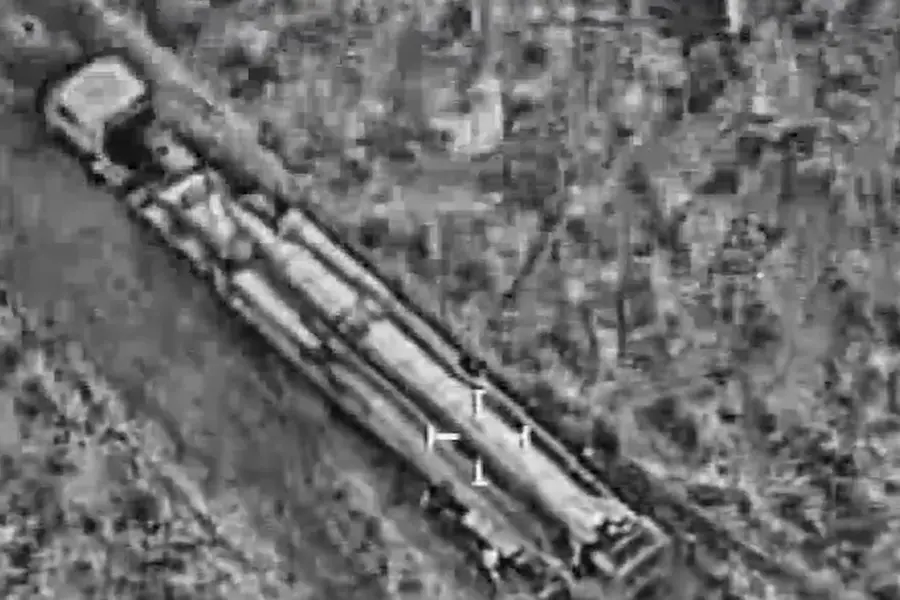 Strike on Iranian missile launcher