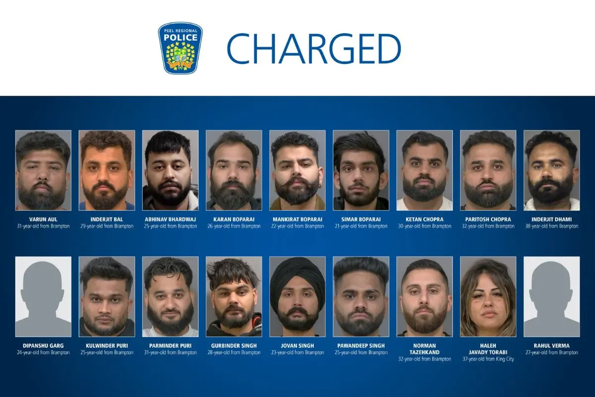Photo: IANS-Peel Regional Police