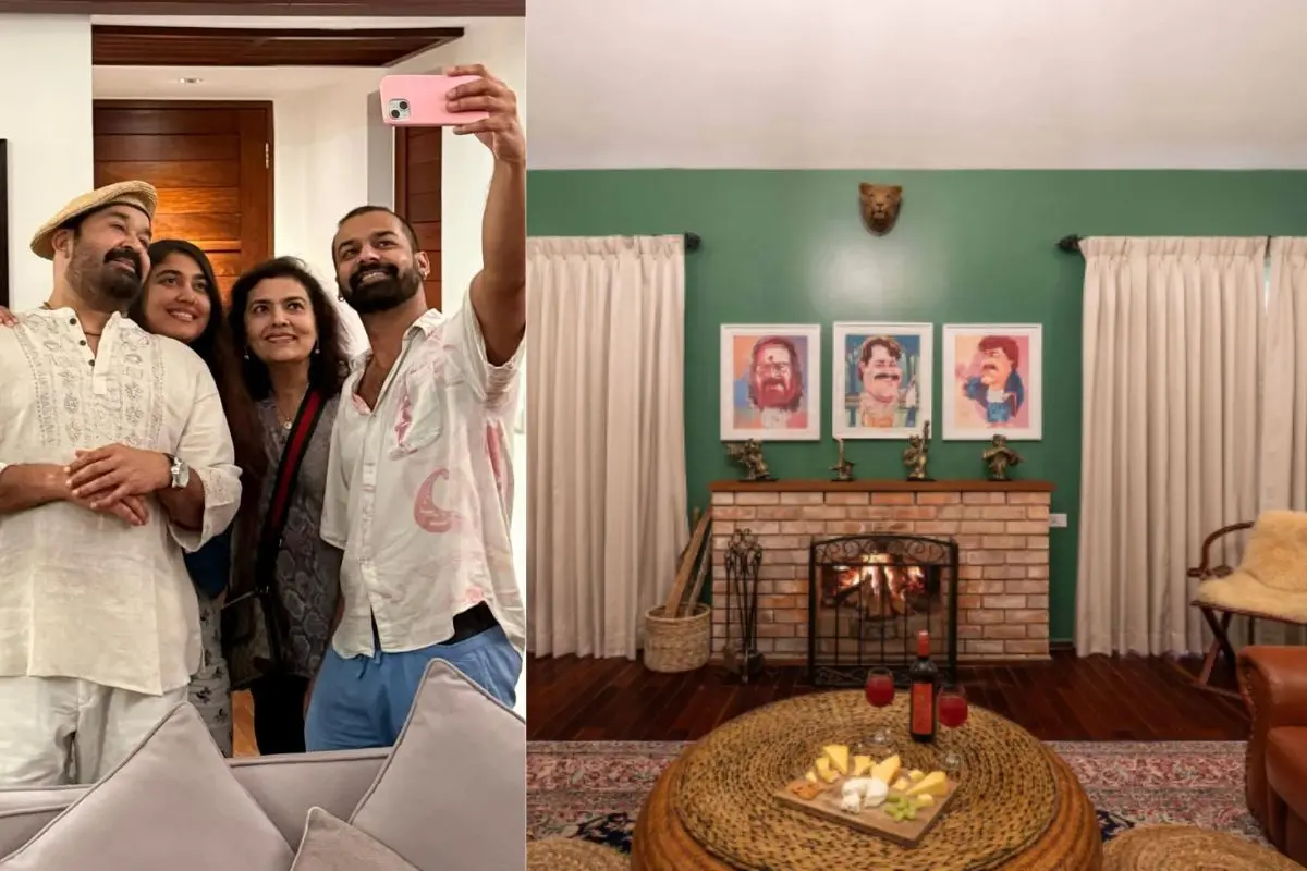 Mohanlal and family, Vacation home 'Hideaway' | Photo: instagram/mayamohanlal