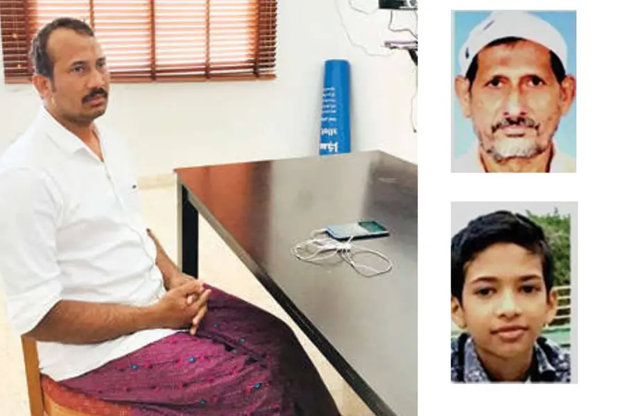 മകന്റെയും ഉപ്പയുടെയും മുഖം അവസാനമായി ഒരുനോക്ക് കാണാനാവാതെ പ്രവാസി