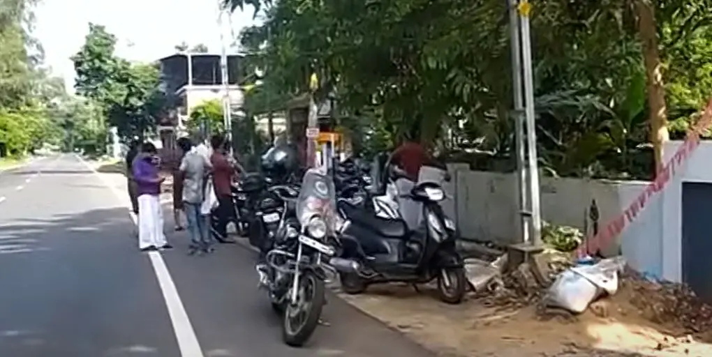 സംഭവം നടന്ന സ്ഥലം | ടി.വി ഗ്രാബ്, മാതൃഭൂമി ന്യൂസ്