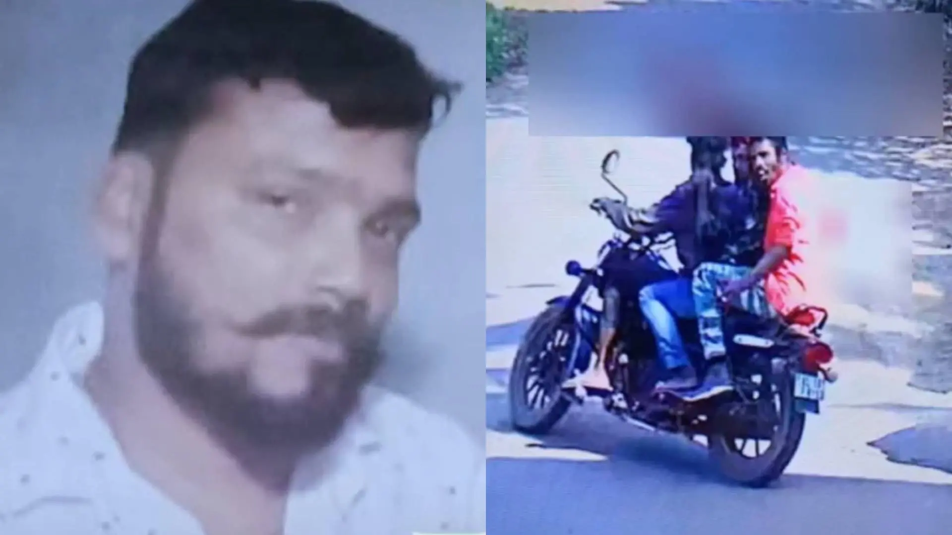 ഒട്ടകം രാജേഷ് (ഇടത്) | ചിത്രം: Screengrab-Mathrubhumi News