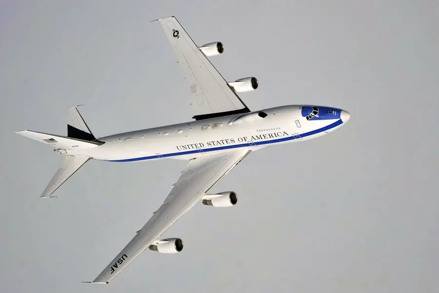 US 'doomsday plane' lands in Washington, DC as Trump mulls over Iran action