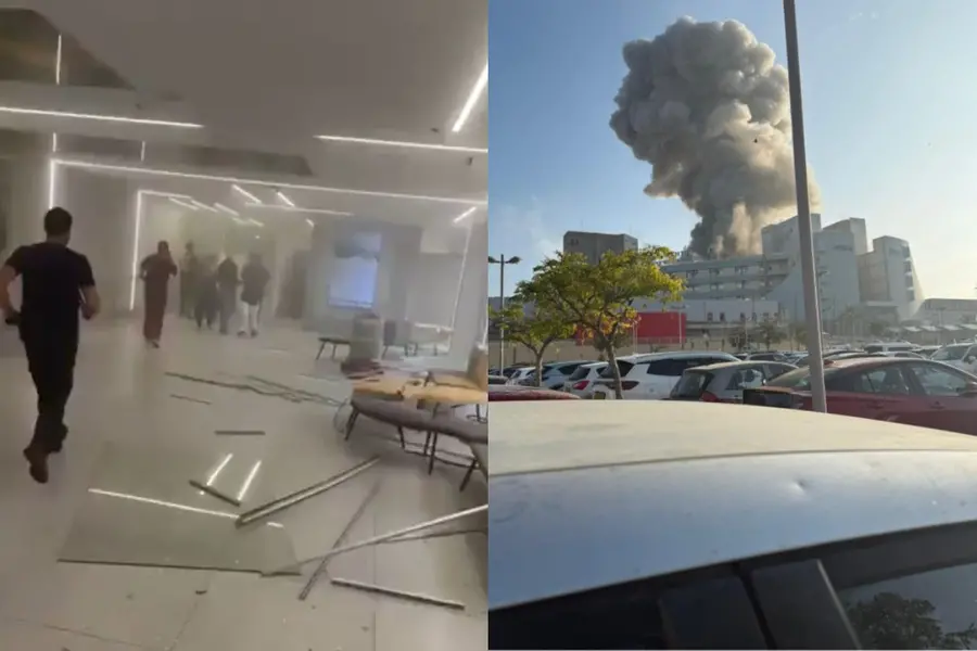 Iranian missile strikes major Israeli hospital in Beersheba, IDF confirms