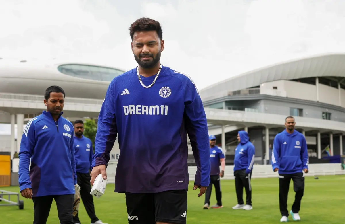 Rishabh Pant during practice session | Photo: BCCI/PTI