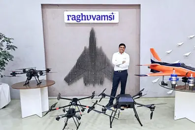 India's first jet-powered kamikaze UAV unveiled at Paris Air Show