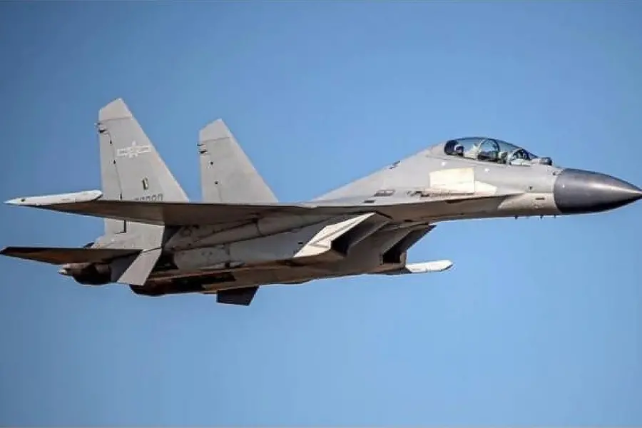 chinese jet taiwan
