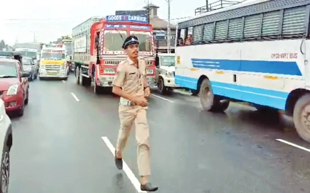 Manikandan on duty | Screengrab image