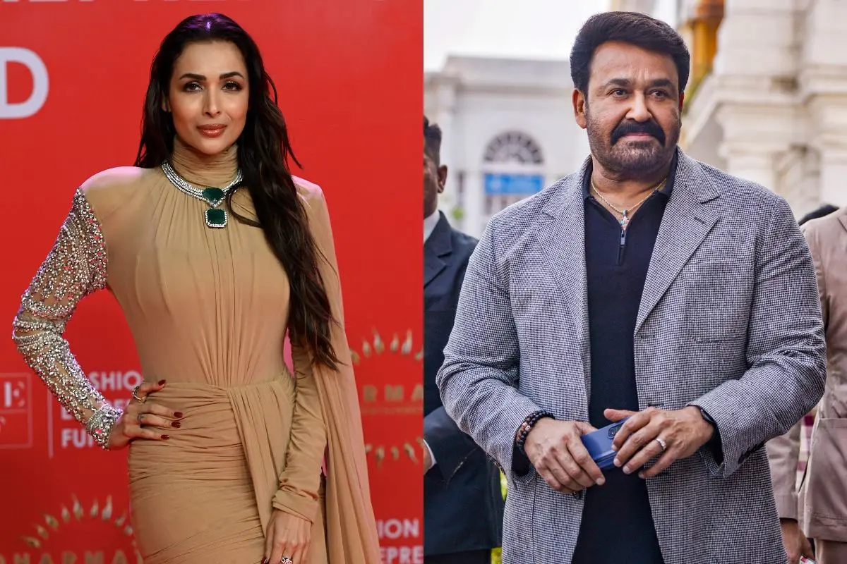 Malaika Arora, Mohanlal | Photo: AFP, PTI