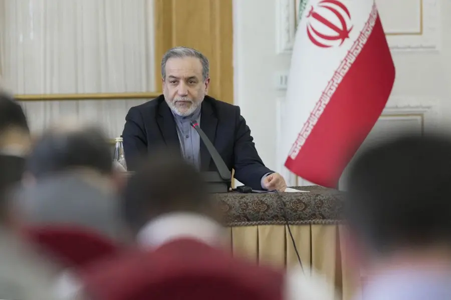 Iran's Foreign Minister Abbas Araghchi