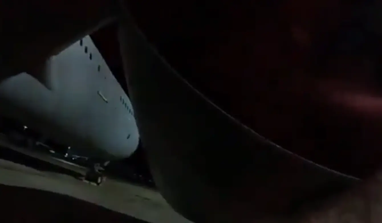 A screengrab of the video
