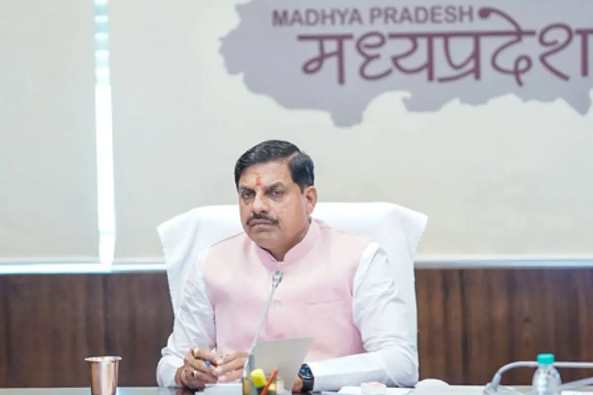 Chief Minister Mohan Yadav announced the first Gaushala Sammelan in Bhopal. Photo: IANS