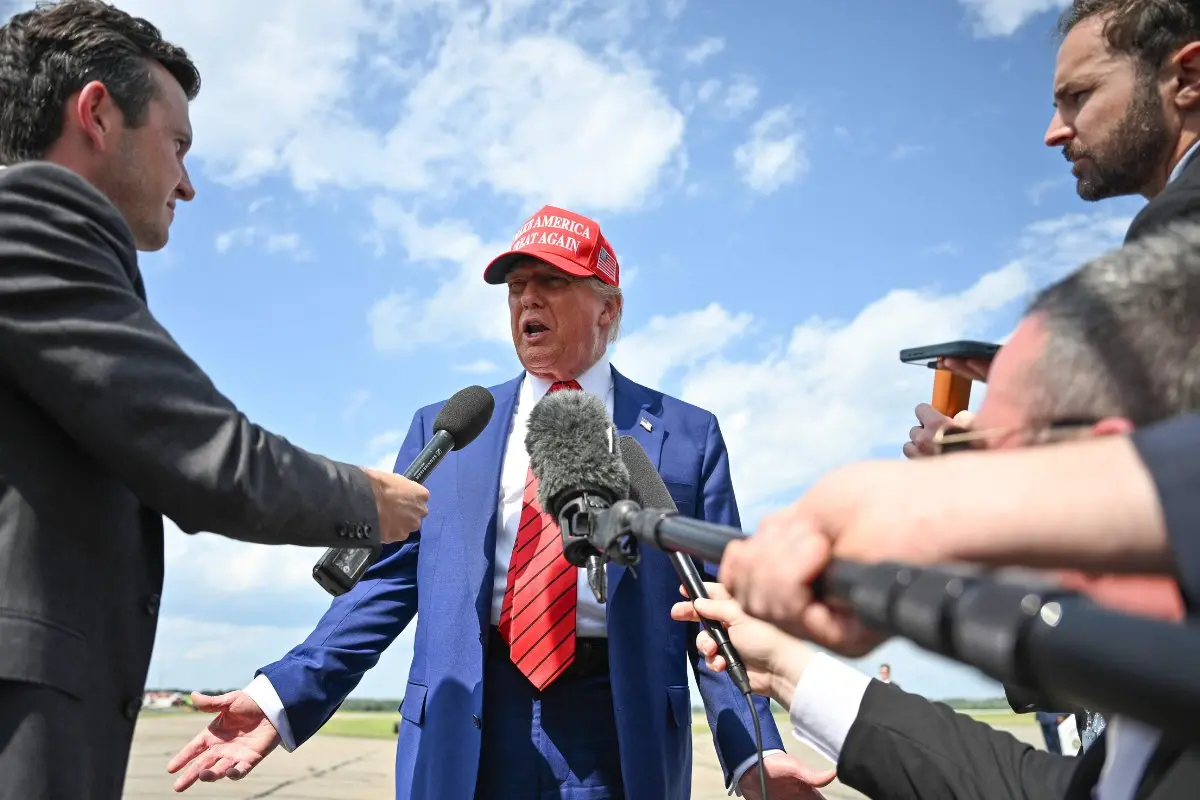 US president Donald Trump | Photo: AFP