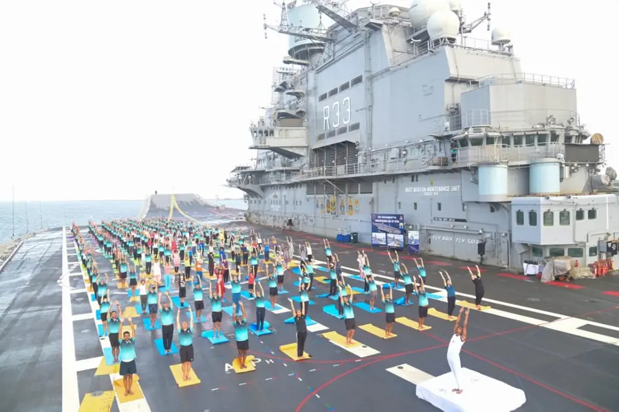 International Yoga Day celebrations