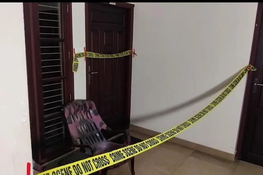 Police cordon off the apartment where the woman’s body was found | Mathrubhumi