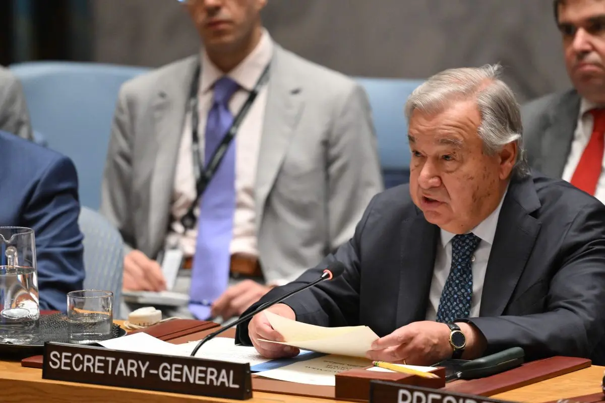UN Secretary General Antonio Guterres (Photo: AFP)