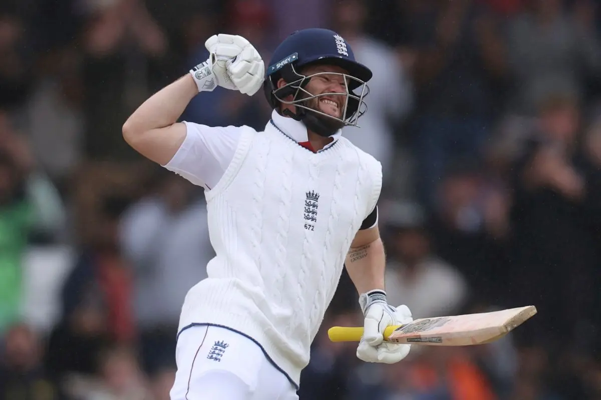 Ben Duckett stood tall against the formidable Jasprit Bumrah-led bowling attack. Photo: AFP