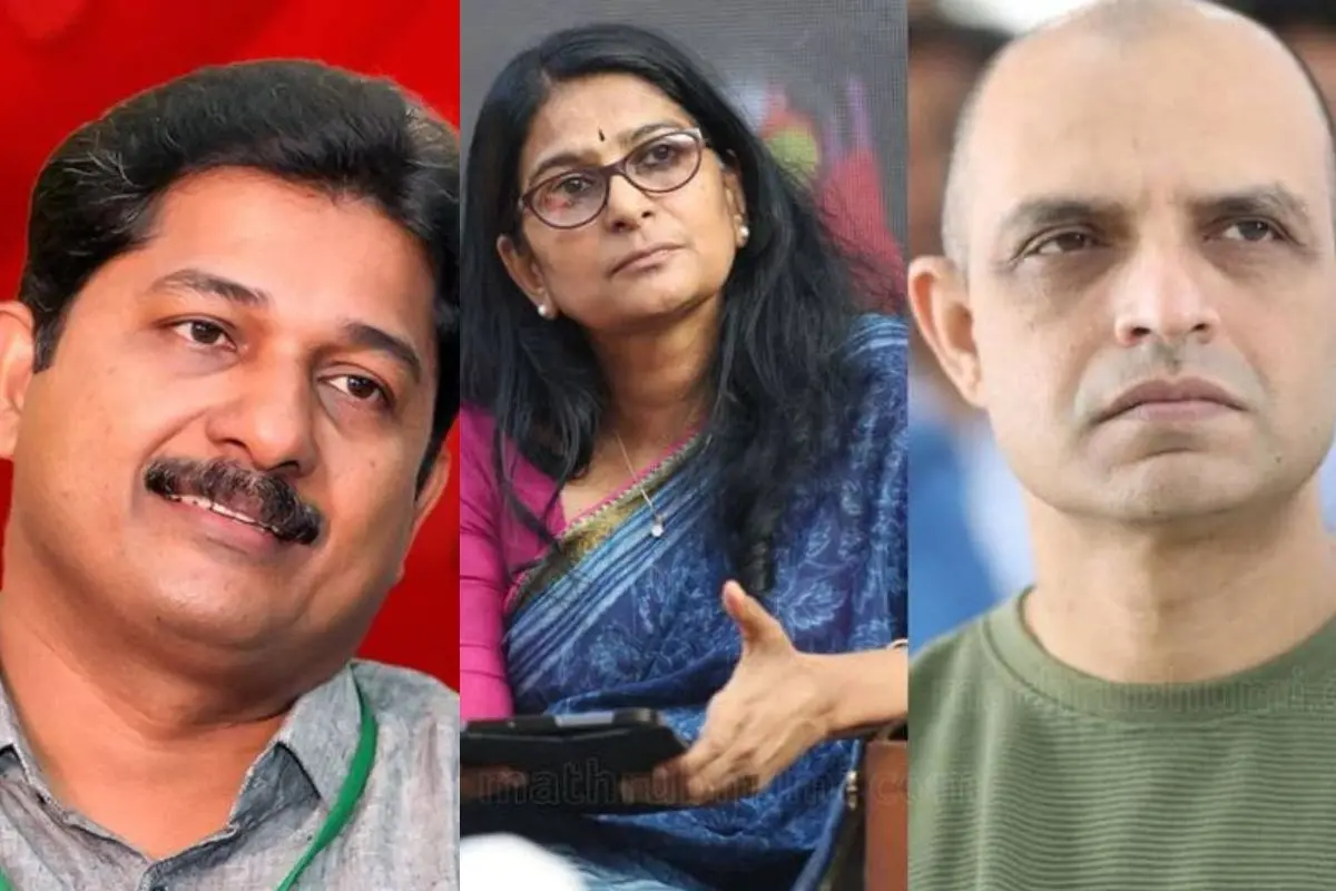 M Swaraj, Anitha Thampi, GR Indugopan