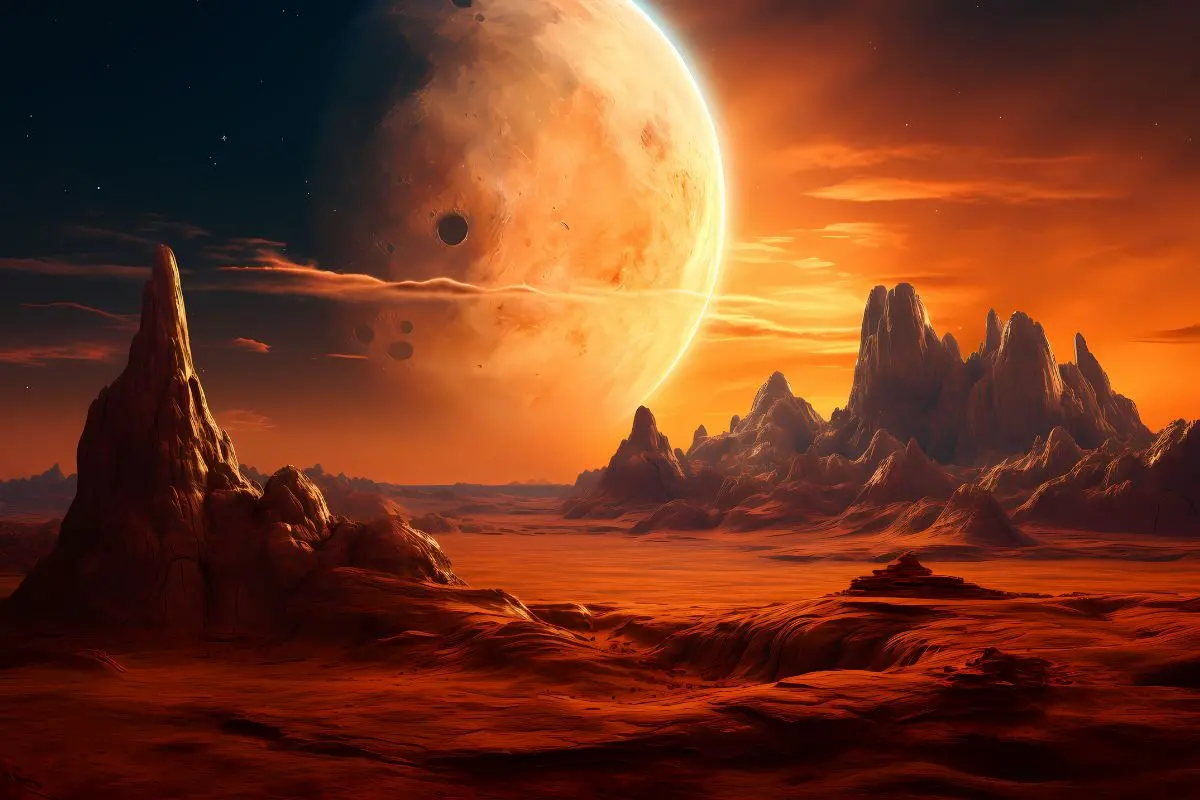 The presence of tiny white calcium sulfate veins in the rock on the Red Planet has shocked mission scientists. Representative photo: Freepik