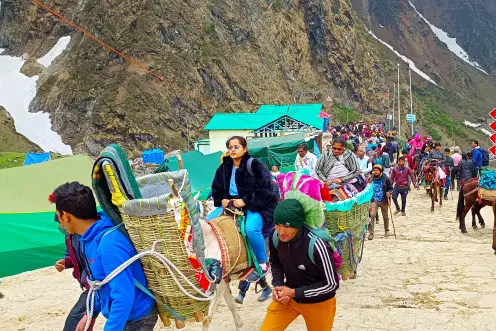 Char Dham Yatra suspended for 24 hours; heavy rain alert in Uttarakhand