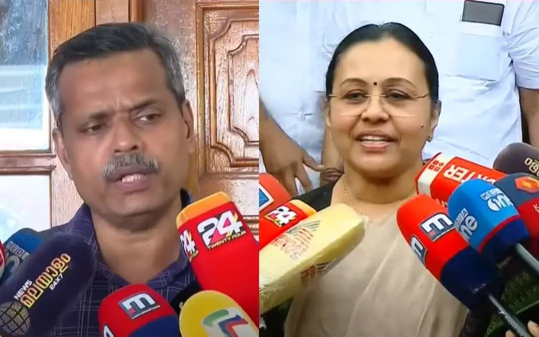 Dr Haris Chirakkal and Minister Veena George
