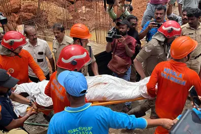 Accident during building construction in Kozhikode due to landslip; Migrant worker killed