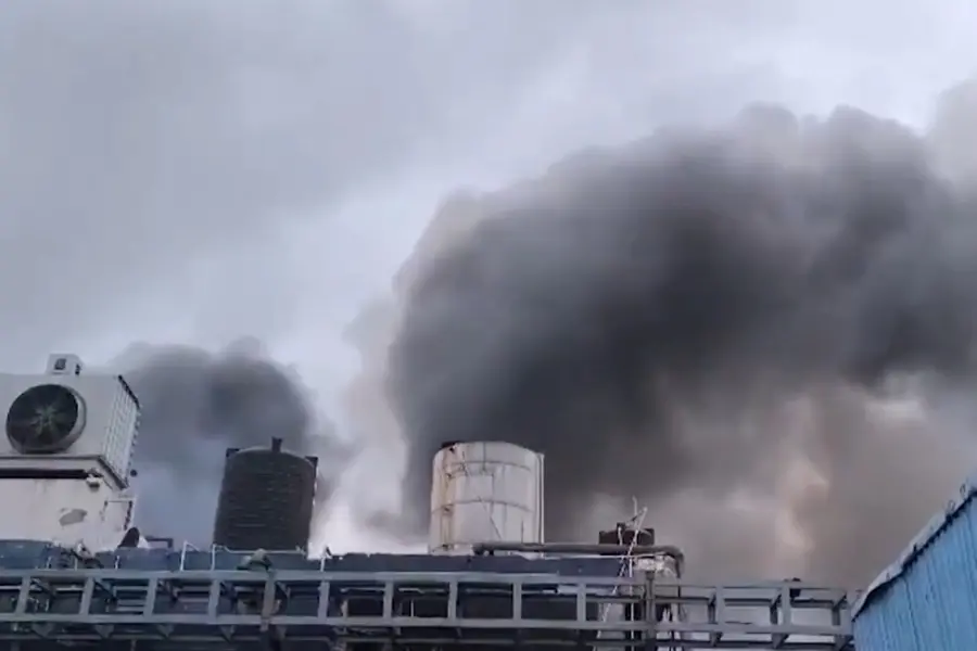 Fire broke out at Sigachi Chemical Industry in Pashamylaram