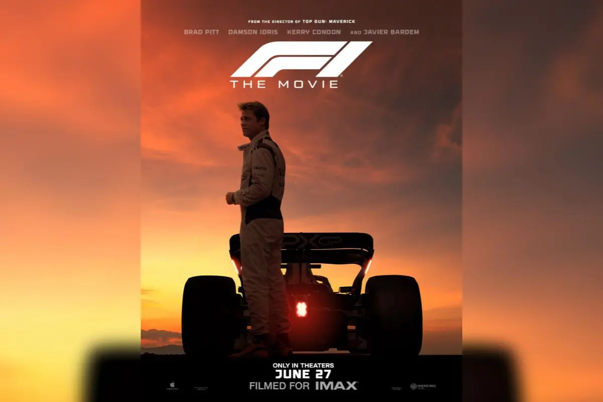 F1 The Movie poster | Image Courtesy: IMDb