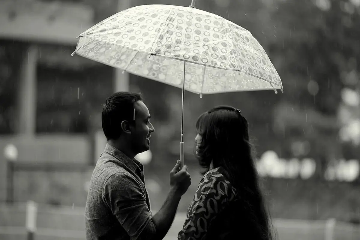 Rain and love are intricately intertwined themes in movies across the globe. Representative photo: Staticflickr