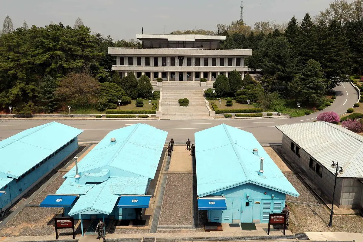 The truce village of Panmunjom in the Demilitarized zone (DMZ) dividing the two Koreas | File photo: AFP