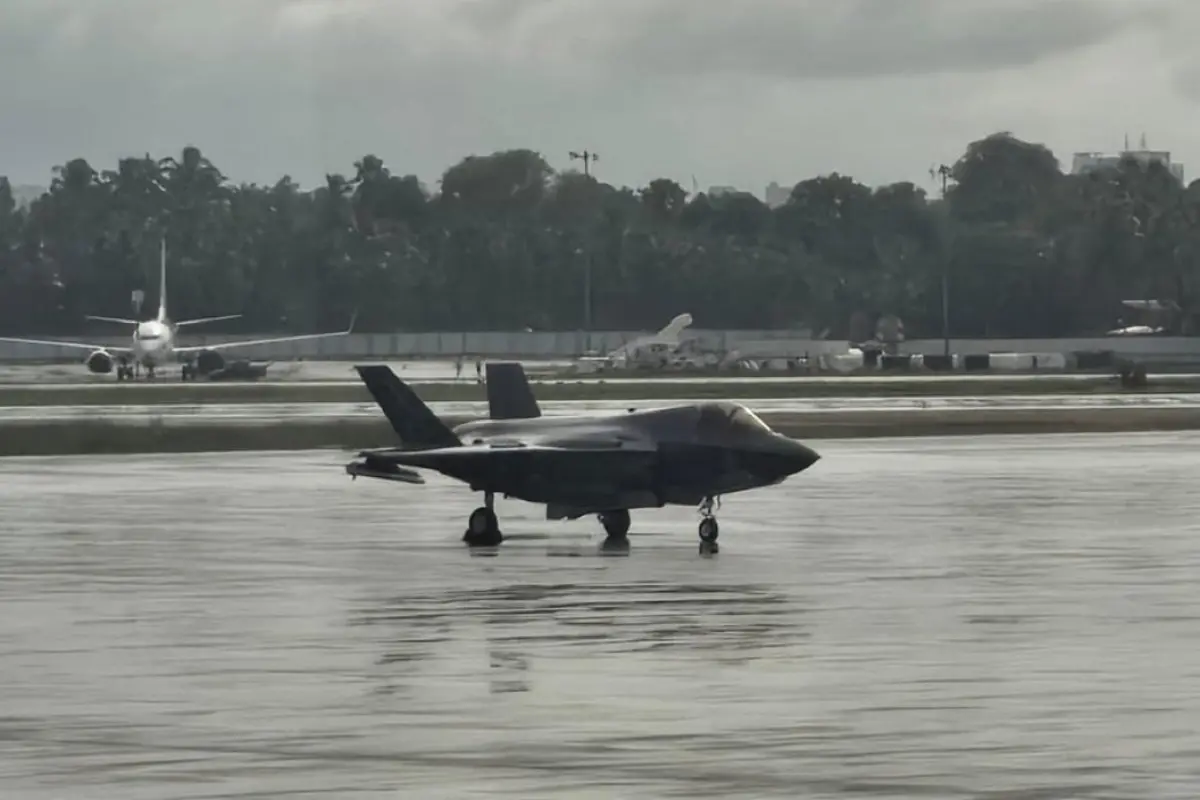 F35 Jet | Photo: X/M J Augustine Vinod